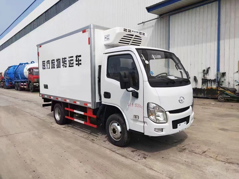 國六躍進醫(yī)療廢物轉運車產品介紹