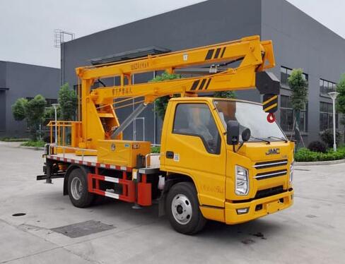 藍(lán)牌江鈴12米單排高空作業(yè)車