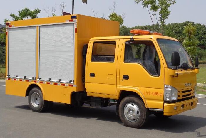 程力雙排5座應急救險車